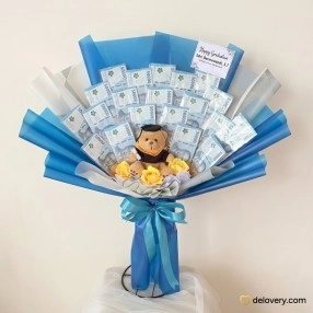 Cerulean Scholar Bouquet