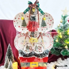 Christmas Plate Festive Service