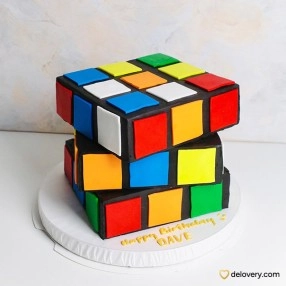 Color Block Cake