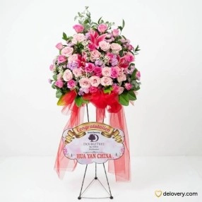 Colorful Standing Flower