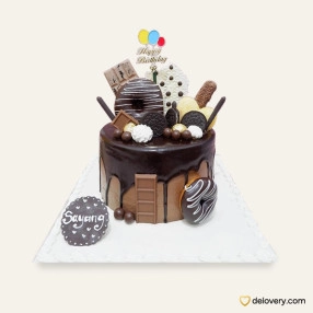 Cookies Birthday Cake