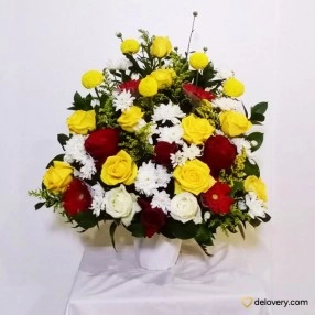 Crimson Grace Vase