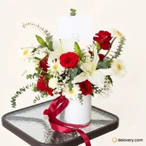 Crimson Ivory Meadow