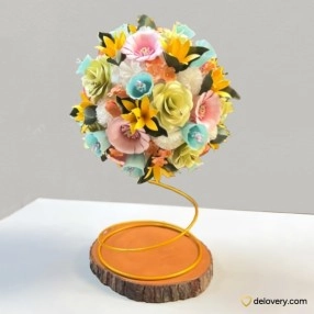 Dreamy Pastel Globe (Artificial)