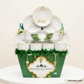Emerald Al-Aqsa Pearl Set