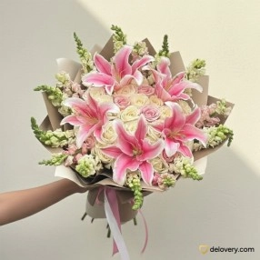 Eternal Grace Lily Bouquet