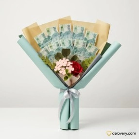 Evergreen Love - Money Bouquet