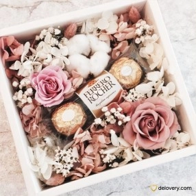Everlonglast Gilded Rose (Preserved)