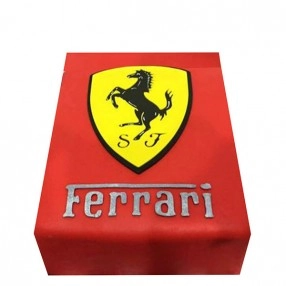 Ferrari Style Cake