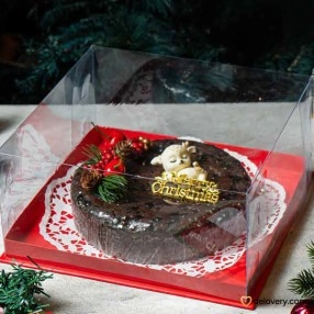 Festive Dark Brownies