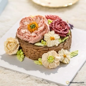 Flora Basket Cake