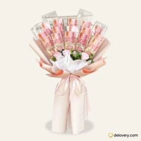 Floral Money Bouquet