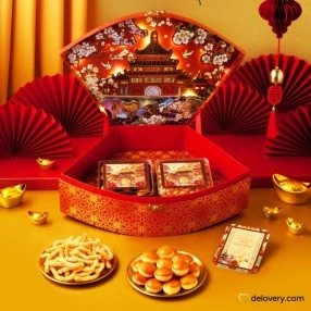 Fortune Fan-Shaped Festive