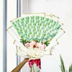 Fresh Eyes - Artificial Flower - Money Bouquet