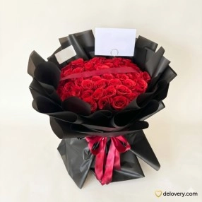 Garnet Eternal Bouquet (Artificial)