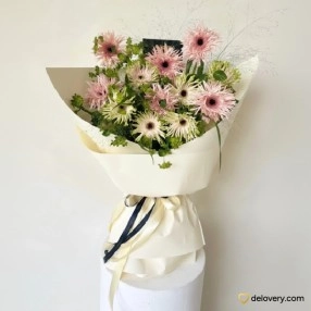 Gerbera Pastel Serenity