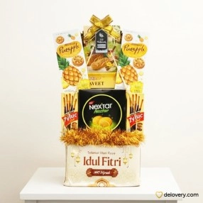 Golden Pineapple Joy Box