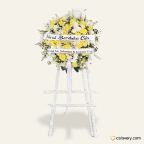 Bunga Papan Yellow Graceful Blooms