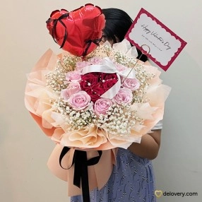 Heartbeat Bloom (15 Stems)