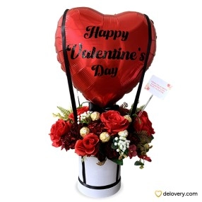 Heartfelt Bloombox -Artificial Flower