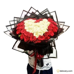 Heartfelt Devotion- 60 Stems