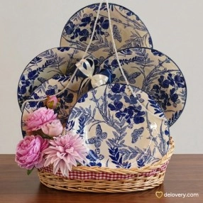 Indigo Floral Heritage Set