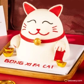 Joy Beckoning Fortune Cake
