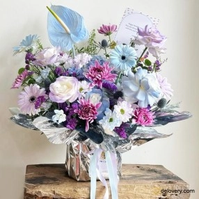 Lavender Mist Vase