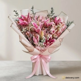 Lover and Forever - Money Bouquet