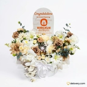 Lucky Cat Blossom Opulence (Artificial)