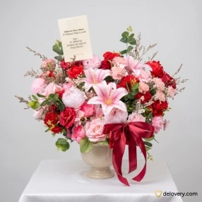 Magenta Rose Haven (Artificial)