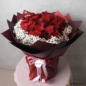 Majestic Red -100 Stems