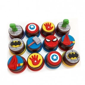 Marvel Character Cup Cake
