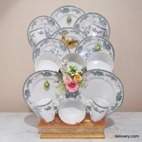 Mekka Toile Floral Banquet
