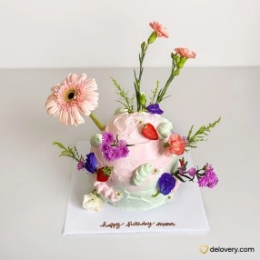 Messy Rock Cake