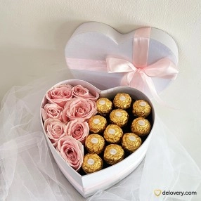 Mini Petal Heart