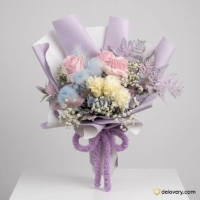 Misty Lavender Bloom