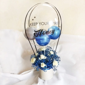 Pop Blue Blooms