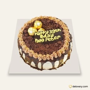 Mocha Crumble Cake