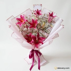 Money Lily Sweety - Money Bouquet