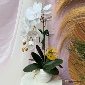 Orchid Raya Charm (Artificial)