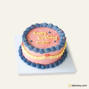 Pastel Birthday Cake