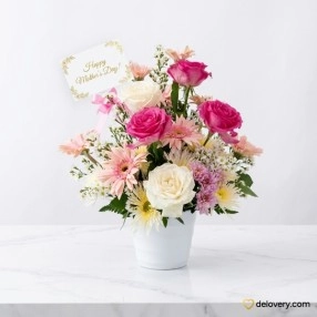 Pastel Blush Vase