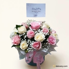 Pastel Rose Posy