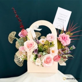 Peach Whisper Bag (Artificial)