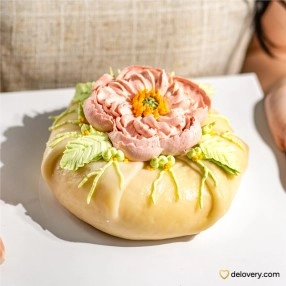 Peony Mochi Cake