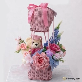Pink Balloon Bloom