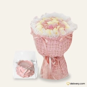 Pink Rose & Cakes