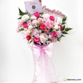 Pink Whimsy Standing (Artificial)