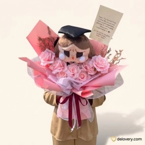 Pinkish Grad Doll (Artificial)